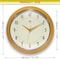 Infinity Instruments Retro Round Saffron Wall Clock, 15 in. 10940SY-15 - alternate 5